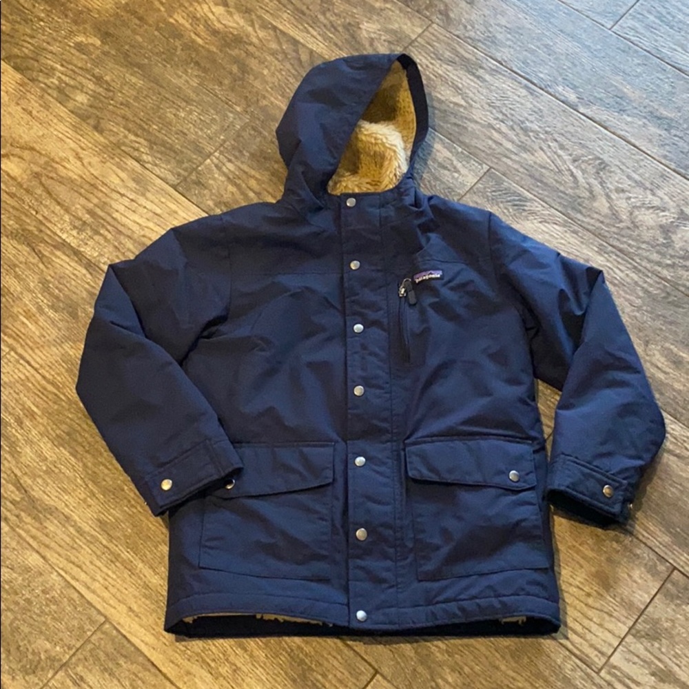 Patagonia navy blue coat